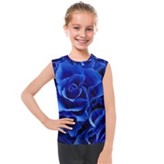 Roses Flowers Plant Romance Kids  Mesh Tank Top by Proyonanggan