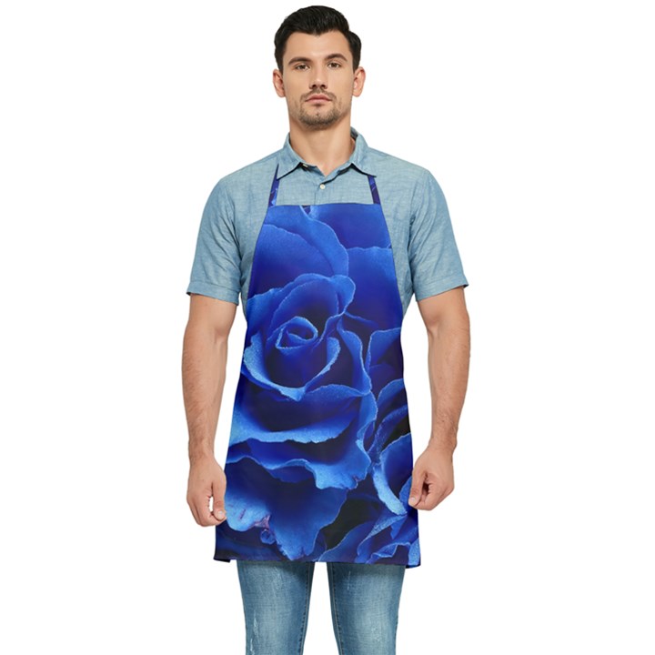 Roses Flowers Plant Romance Kitchen Apron