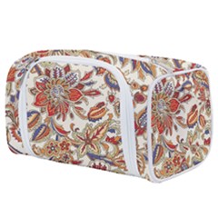 Retro Paisley Patterns, Floral Patterns, Background Toiletries Pouch by nateshop