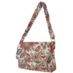 Retro Paisley Patterns, Floral Patterns, Background Full Print Messenger Bag (s) by nateshop