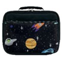 Space Cartoon, Planets, Rockets Lunch Bag View1