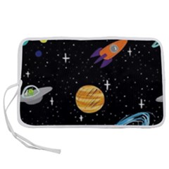 Space Cartoon, Planets, Rockets Pen Storage Case (s) by nateshop