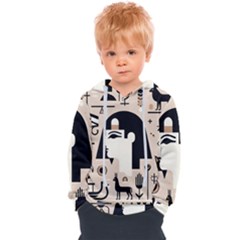 Egypt Pyramid Nature Desert Kids  Overhead Hoodie by Proyonanggan