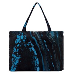 Stains, Liquid, Texture, Macro, Abstraction Zipper Medium Tote Bag by nateshop