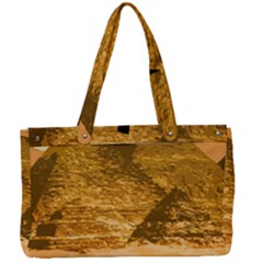 Pyramids Egypt Pyramid Desert Sand Canvas Work Bag by Proyonanggan