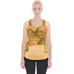 Pyramids Egypt Pyramid Desert Sand Piece Up Tank Top by Proyonanggan