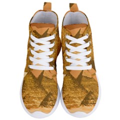 Pyramids Egypt Pyramid Desert Sand Women s Lightweight High Top Sneakers by Proyonanggan