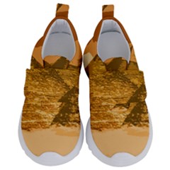 Pyramids Egypt Pyramid Desert Sand Kids  Velcro No Lace Shoes by Proyonanggan