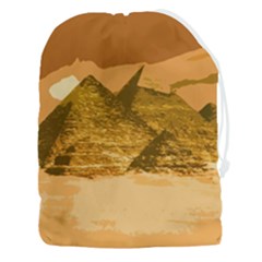 Pyramids Egypt Pyramid Desert Sand Drawstring Pouch (3xl) by Proyonanggan