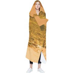 Pyramids Egypt Pyramid Desert Sand Wearable Blanket by Proyonanggan