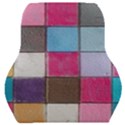 Tile, Colorful, Squares, Texture Car Seat Back Cushion  View1