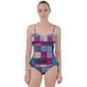 Tile, Colorful, Squares, Texture Sweetheart Tankini Set View1