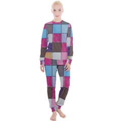 Tile, Colorful, Squares, Texture Women s Lounge Set by nateshop