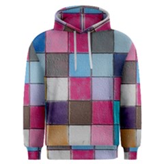 Tile, Colorful, Squares, Texture Men s Overhead Hoodie by nateshop