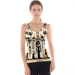 Egypt Pyramids Nature Desert Women s Basic Tank Top by Proyonanggan