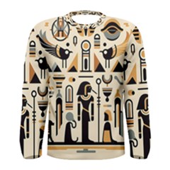 Egypt Pyramids Nature Desert Men s Long Sleeve T-shirt