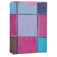 Tile, Colorful, Squares, Texture Playing Cards Single Design (rectangle) With Custom Box