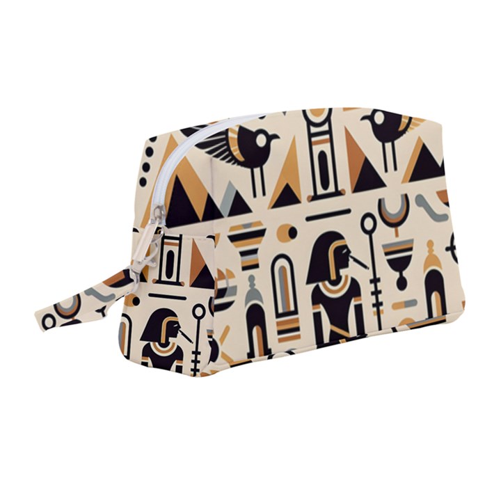 Egypt Pyramids Nature Desert Wristlet Pouch Bag (Medium)