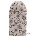 Violet Vintage Background, Floral Ornaments, Floral Patterns Microwave Oven Glove View1