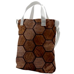 Wooden Triangles Texture, Wooden ,texture, Wooden Canvas Messenger Bag by nateshop