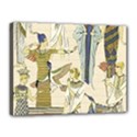 Egyptian Paper Woman Dress Design Canvas 16  x 12  (Stretched) View1