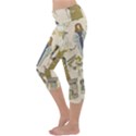 Egyptian Paper Woman Dress Design Capri Yoga Leggings View2