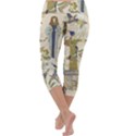 Egyptian Paper Woman Dress Design Capri Yoga Leggings View4