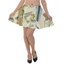 Egyptian Paper Woman Dress Design Velvet Skater Skirt View1