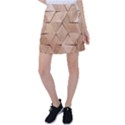 Wooden Triangles Texture, Wooden Wooden Tennis Skirt View1