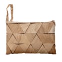 Wooden Triangles Texture, Wooden Wooden Foldable Grocery Recycle Bag View4