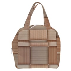 Wooden Wickerwork Textures, Square Patterns, Vector Boxy Hand Bag by nateshop