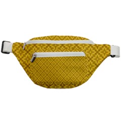 Yellow Floral Pattern Vintage Pattern, Yellow Background, Fanny Pack by nateshop