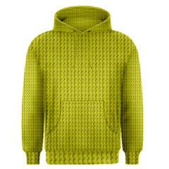 Yellow Lego Texture Macro, Yellow Dots Background Men s Core Hoodie by nateshop