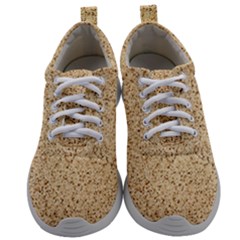 Yellow Sand Texture Mens Athletic Shoes by nateshop