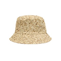 Yellow Sand Texture Bucket Hat (kids) by nateshop