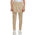 Yellow Sand Texture Kids  Skirted Pants View1