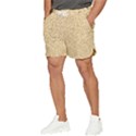 Yellow Sand Texture Men s Runner Shorts View3