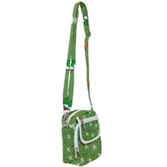 Yoshi Print, Super, Huevo, Game, Green, Egg, Mario Shoulder Strap Belt Bag by nateshop