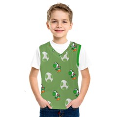 Yoshi Print, Super, Huevo, Game, Green, Egg, Mario Kids  Basketball Tank Top by nateshop