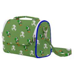 Yoshi Print, Super, Huevo, Game, Green, Egg, Mario Satchel Shoulder Bag by nateshop