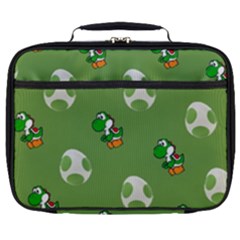 Yoshi Print, Super, Huevo, Game, Green, Egg, Mario Full Print Lunch Bag by nateshop