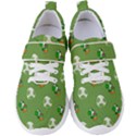 Yoshi Print, Super, Huevo, Game, Green, Egg, Mario Women s Velcro Strap Shoes View1