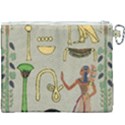 Egyptian Man Artifact Royal Canvas Cosmetic Bag (XXXL) View2