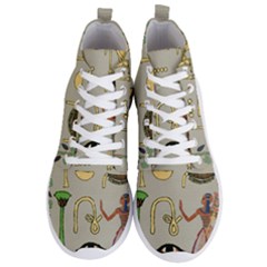 Egyptian Man Artifact Royal Men s Lightweight High Top Sneakers by Proyonanggan