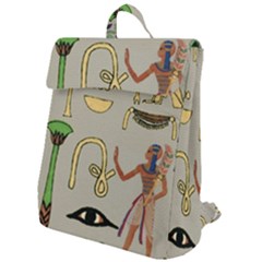 Egyptian Man Artifact Royal Flap Top Backpack by Proyonanggan