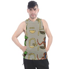 Egyptian Man Artifact Royal Men s Sleeveless Hoodie by Proyonanggan