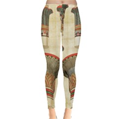 Egyptian Architecture Column Everyday Leggings  by Proyonanggan