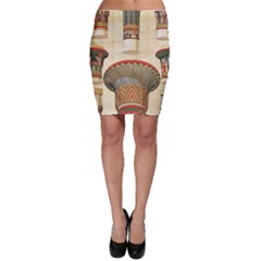 Egyptian Architecture Column Bodycon Skirt by Proyonanggan