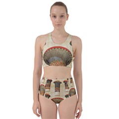 Egyptian Architecture Column Racer Back Bikini Set by Proyonanggan