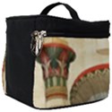 Egyptian Architecture Column Make Up Travel Bag (Big) View1